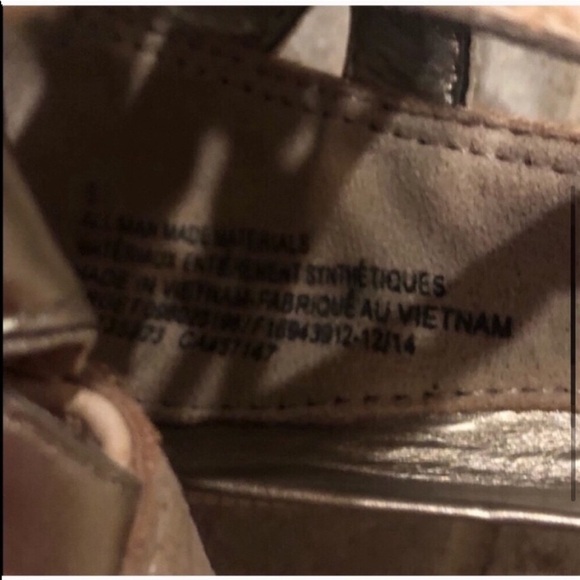 Sam & Libby cream open toe lace up sandals high… - Picture 4 of 12